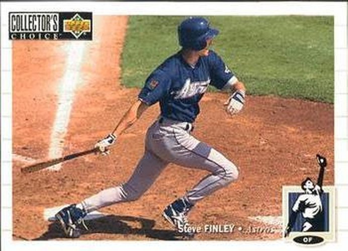 #523 Steve Finley - Houston Astros - 1994 Collector's Choice Baseball