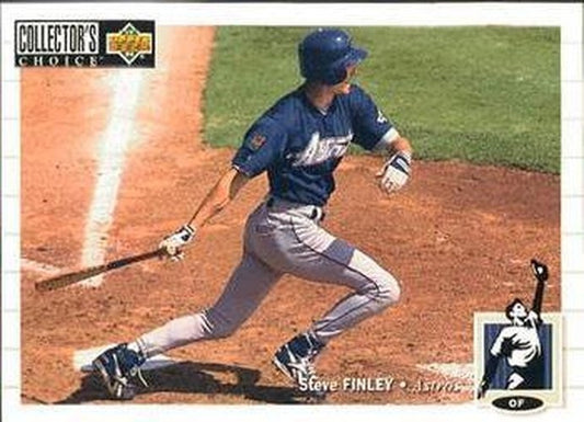 #523 Steve Finley - Houston Astros - 1994 Collector's Choice Baseball