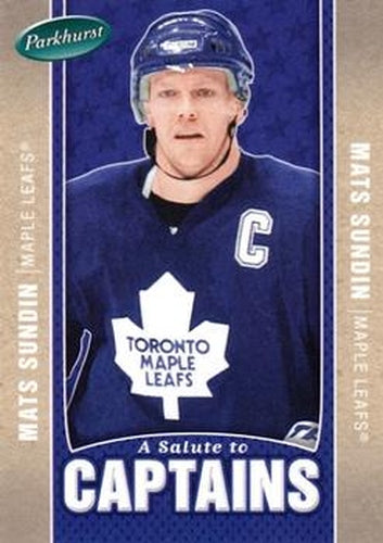 #523 Mats Sundin - Toronto Maple Leafs - 2005-06 Parkhurst Hockey
