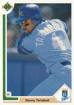 #523 Danny Tartabull - Kansas City Royals - 1991 Upper Deck Baseball