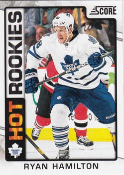#523 Ryan Hamilton - Toronto Maple Leafs - 2012-13 Score Hockey