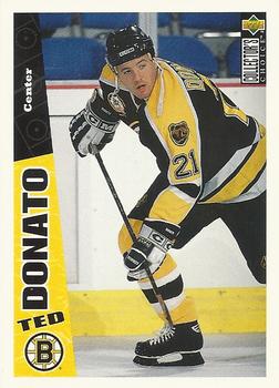 #19 Ted Donato - Boston Bruins - 1996-97 Collector's Choice Hockey