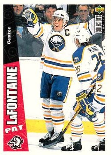 #23 Pat LaFontaine - Buffalo Sabres - 1996-97 Collector's Choice Hockey