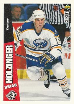 #24 Brian Holzinger - Buffalo Sabres - 1996-97 Collector's Choice Hockey