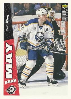 #29 Brad May - Buffalo Sabres - 1996-97 Collector's Choice Hockey