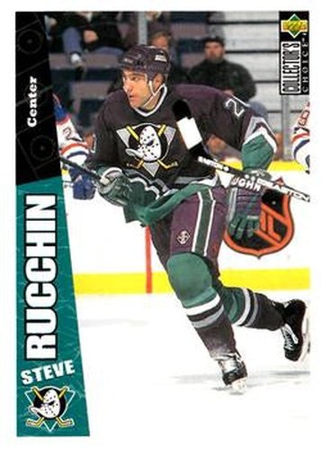 #3 Steve Rucchin - Anaheim Mighty Ducks - 1996-97 Collector's Choice Hockey