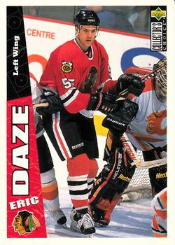 #45 Eric Daze - Chicago Blackhawks - 1996-97 Collector's Choice Hockey