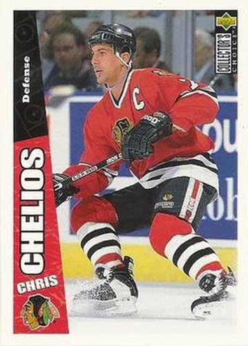 #47 Chris Chelios - Chicago Blackhawks - 1996-97 Collector's Choice Hockey