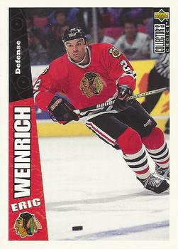 #51 Eric Weinrich - Chicago Blackhawks - 1996-97 Collector's Choice Hockey