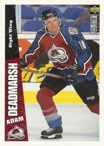 #58 Adam Deadmarsh - Colorado Avalanche - 1996-97 Collector's Choice Hockey