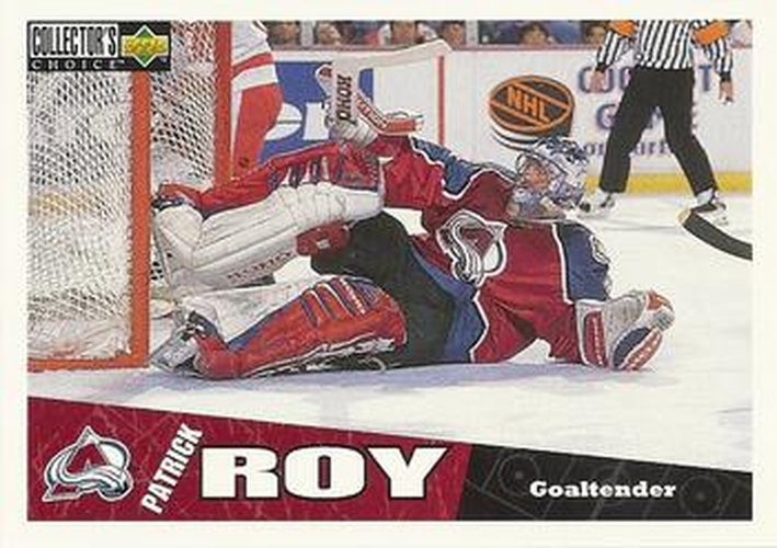 #65 Patrick Roy - Colorado Avalanche - 1996-97 Collector's Choice Hockey