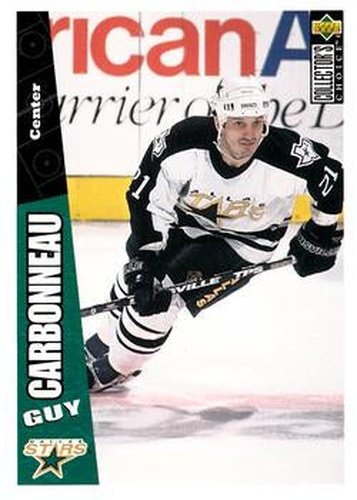 #73 Guy Carbonneau - Dallas Stars - 1996-97 Collector's Choice Hockey