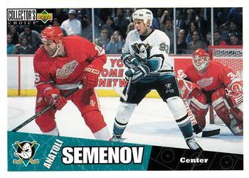 #7 Anatoli Semenov - Anaheim Mighty Ducks - 1996-97 Collector's Choice Hockey