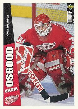 #84 Chris Osgood - Detroit Red Wings - 1996-97 Collector's Choice Hockey