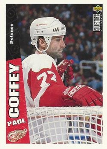 #85 Paul Coffey - Detroit Red Wings - 1996-97 Collector's Choice Hockey