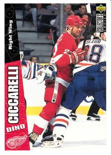 #88 Dino Ciccarelli - Detroit Red Wings - 1996-97 Collector's Choice Hockey
