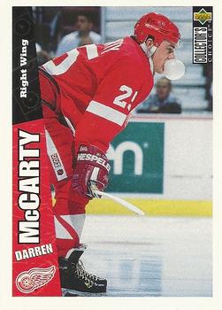 #89 Darren McCarty - Detroit Red Wings - 1996-97 Collector's Choice Hockey