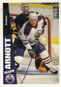 #92 Jason Arnott - Edmonton Oilers - 1996-97 Collector's Choice Hockey