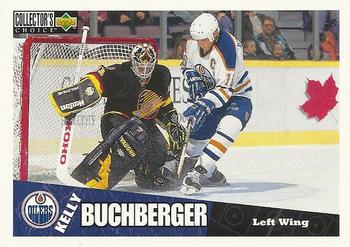 #94 Kelly Buchberger - Edmonton Oilers - 1996-97 Collector's Choice Hockey