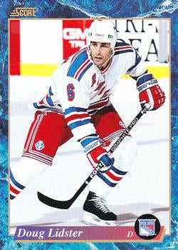 #524 Doug Lidster - New York Rangers - 1993-94 Score Canadian Hockey