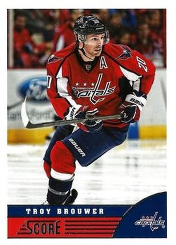#524 Troy Brouwer - Washington Capitals - 2013-14 Score Hockey
