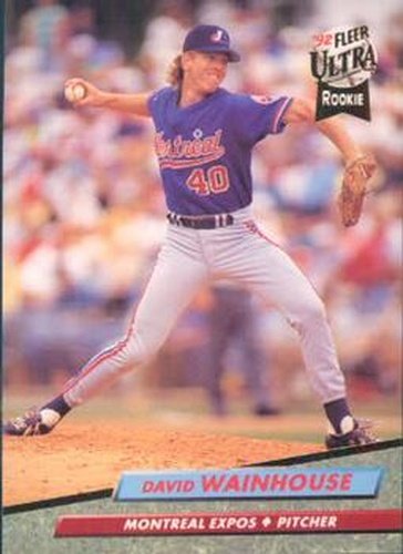 #524 Dave Wainhouse - Montreal Expos - 1992 Ultra Baseball