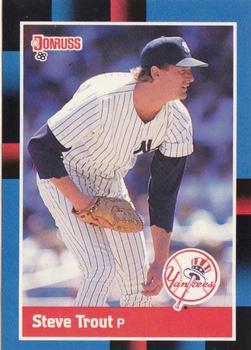 #524 Steve Trout - New York Yankees - 1988 Donruss Baseball