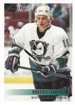 #524 Anatoli Semenov - Anaheim Mighty Ducks - 1994-95 Topps Premier Hockey