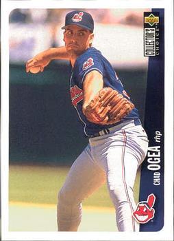 #524 Chad Ogea - Cleveland Indians - 1996 Collector's Choice Baseball