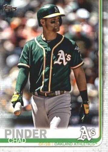 #524 Chad Pinder - Oakland Athletics - 2019 Topps Baseball