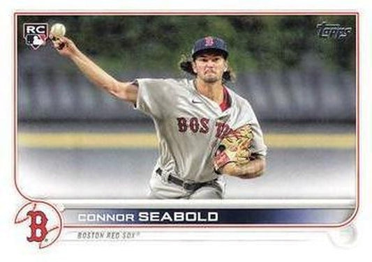 #524 Connor Seabold - Boston Red Sox - 2022 Topps Baseball