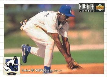 #524 Delino DeShields - Los Angeles Dodgers - 1994 Collector's Choice Baseball