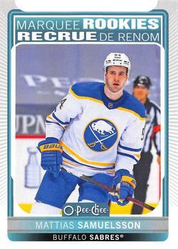 #524 Mattias Samuelsson - Buffalo Sabres - 2021-22 O-Pee-Chee Hockey