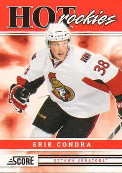 #524 Erik Condra - Ottawa Senators - 2011-12 Score Hockey