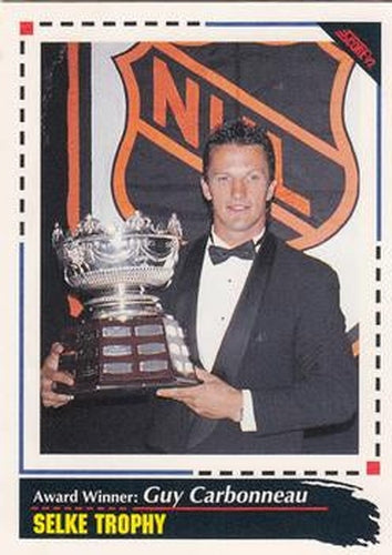 #524 Guy Carbonneau - Montreal Canadiens - 1992-93 Score USA Hockey