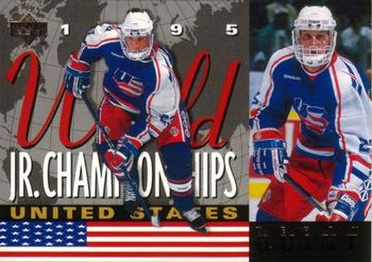 #524 Deron Quint - USA - 1994-95 Upper Deck Hockey