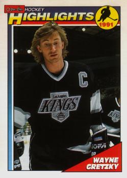 #524 Wayne Gretzky - Los Angeles Kings - 1991-92 O-Pee-Chee Hockey