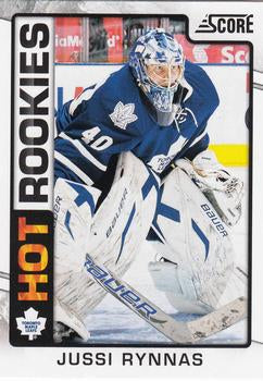 #524 Jussi Rynnas - Toronto Maple Leafs - 2012-13 Score Hockey