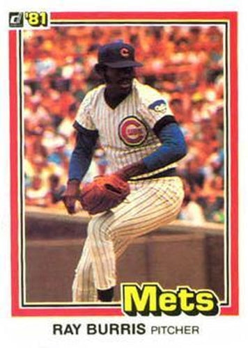 #524b Ray Burris - New York Mets - 1981 Donruss Baseball