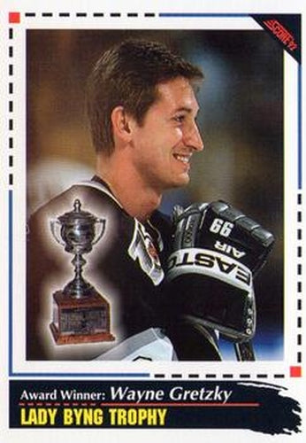 #525 Wayne Gretzky - Los Angeles Kings - 1992-93 Score USA Hockey