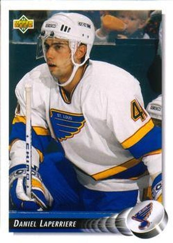 #525 Daniel Laperriere - St. Louis Blues - 1992-93 Upper Deck Hockey