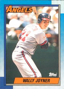 #525 Wally Joyner - California Angels - 1990 O-Pee-Chee Baseball