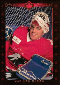 #525 Mathieu Garon - Canada - 1995-96 Upper Deck Hockey