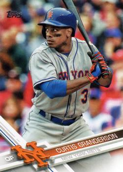 #525 Curtis Granderson - New York Mets - 2017 Topps Baseball