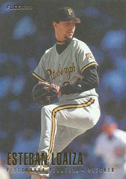 #525 Esteban Loaiza - Pittsburgh Pirates - 1996 Fleer Baseball