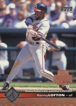 #525 Kenny Lofton - Atlanta Braves - 1997 Upper Deck Baseball