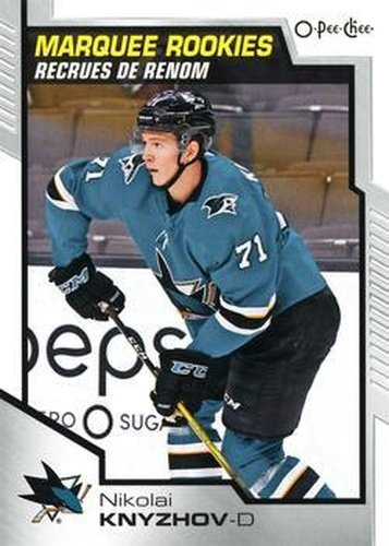 #525 Nikolai Knyzhov - San Jose Sharks - 2020-21 O-Pee-Chee Hockey