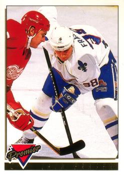 #525 Iain Fraser - Quebec Nordiques - 1993-94 O-Pee-Chee Premier Hockey - Gold
