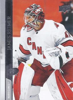 #525 James Reimer - Carolina Hurricanes - 2020-21 Upper Deck Hockey