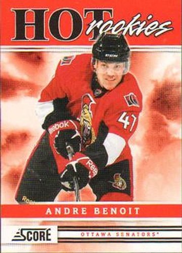 #525 Andre Benoit - Ottawa Senators - 2011-12 Score Hockey